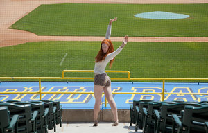 18 year old beauty uncovers her big tits before losing her virginity